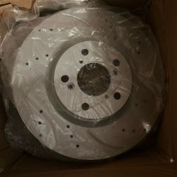 Drilled. & Slotted Rotters Ceramic Brake Pads 