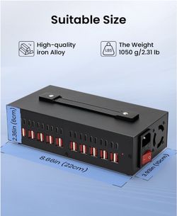 40 Port Device charger USB-A & USB-C