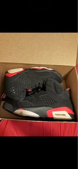 Air Jordan 6 Black Infrared Sneakers