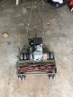 California 30” inch reel mower