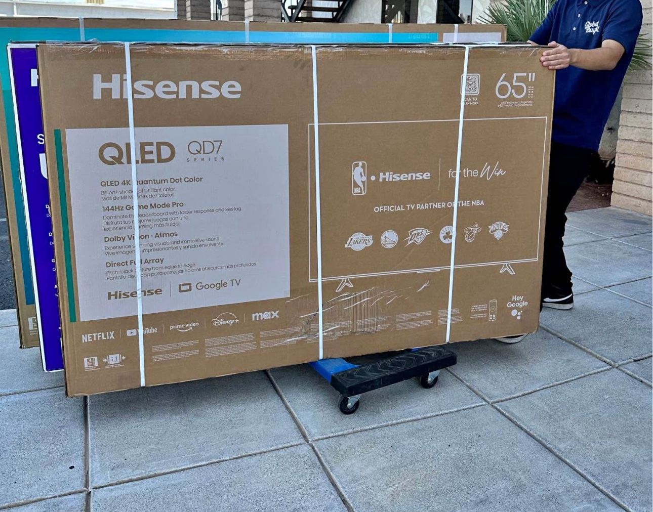 65” Hisense Smart Tv QLED 4K Q7 ✅ BUY NOW - PAY LATER