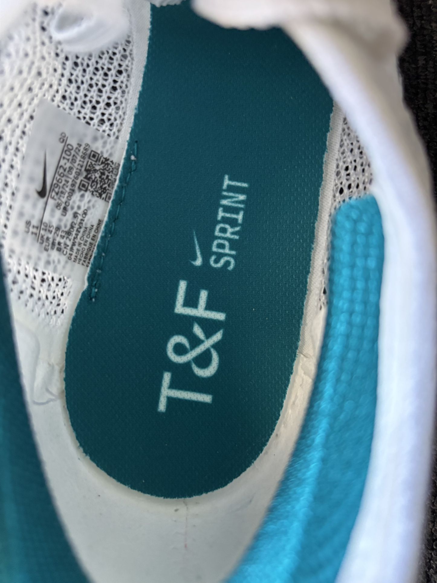Nike Zoom SuperFly Elite 2 “White Bright Spruce” Spike Track  display picture 2