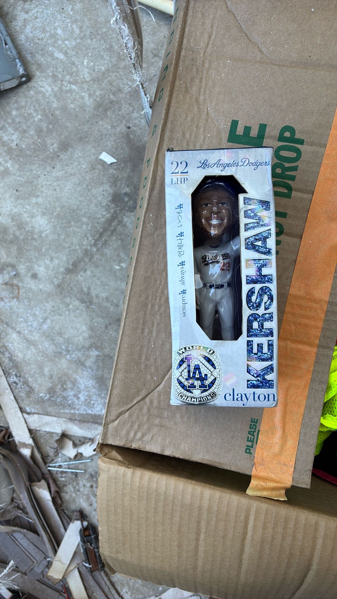 Clayton Kershaw Bobble Head