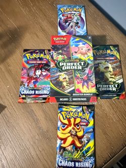 Perfect order booster bundle, 4 booster packs