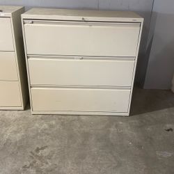 3 Drawer Metal File Cabinet