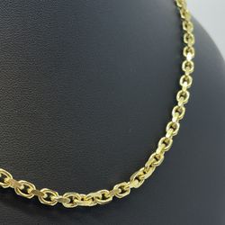 Gold Chain Anchor Style Solid New 