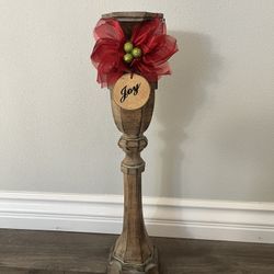 Christmas Candle Holder 20” 