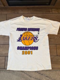 01 lakers vintage tee