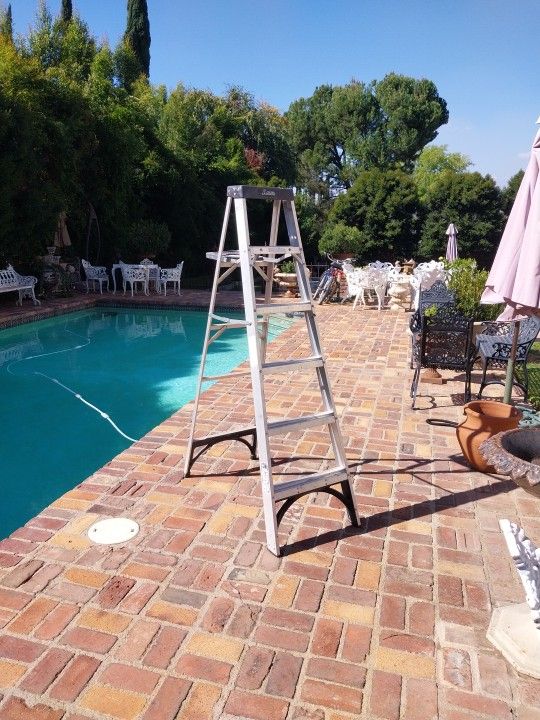 Six foot gorilla ladder good condition