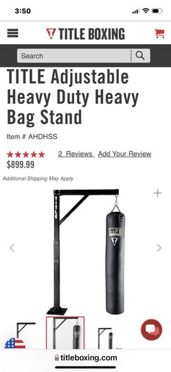 Title Heavy Duty Bag Stand