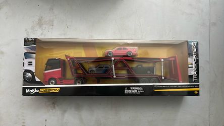Maisto Design Transporters 1/64 Car Carrier Set