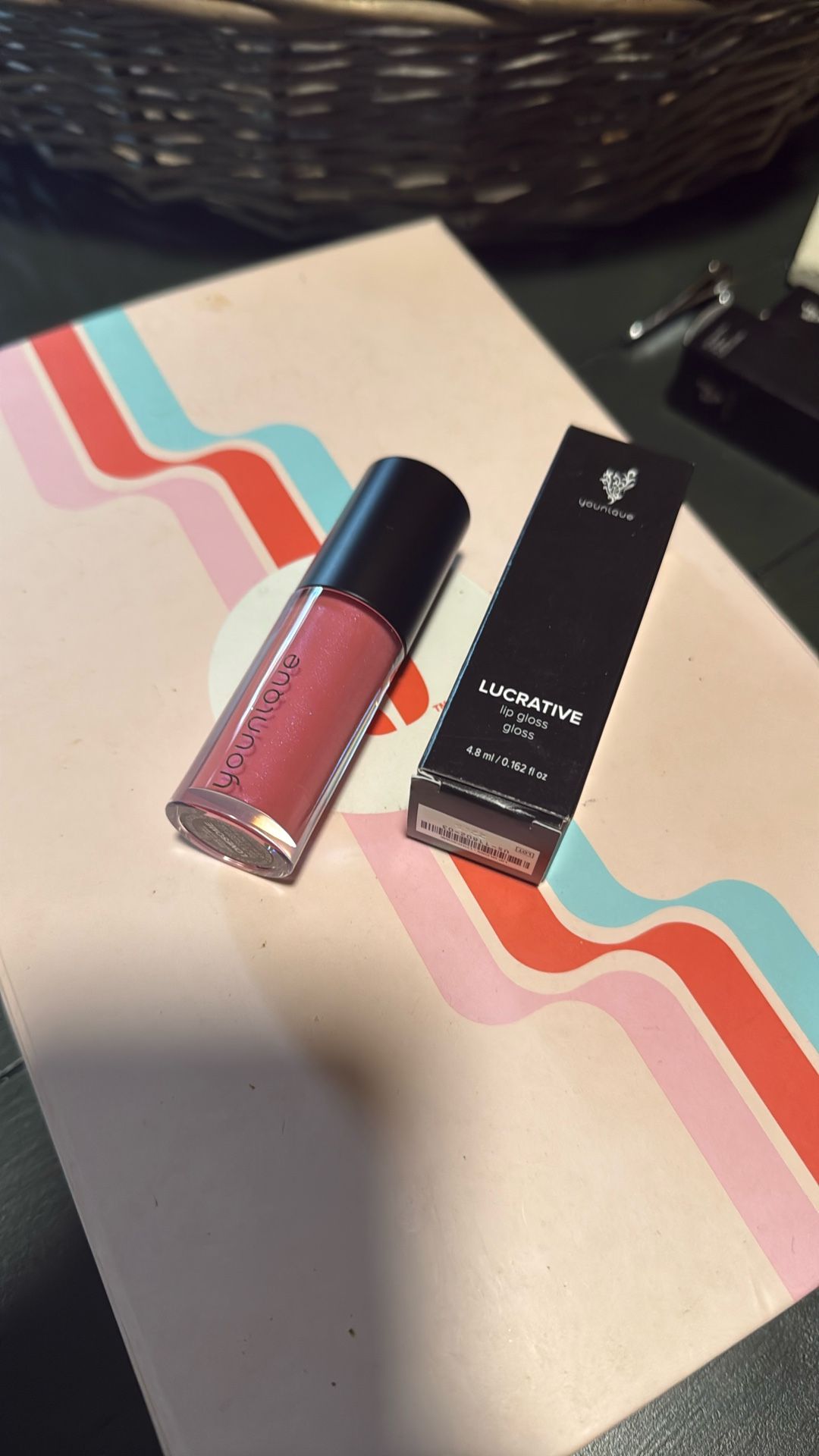 Brand New In Box YOUNIQUE Lip Gloss In LONESOME