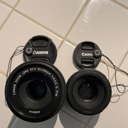 2 Canon Lenses 