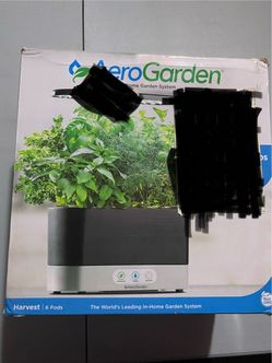 New AeroGarden Harvest 6-Pod Indoor Garden System