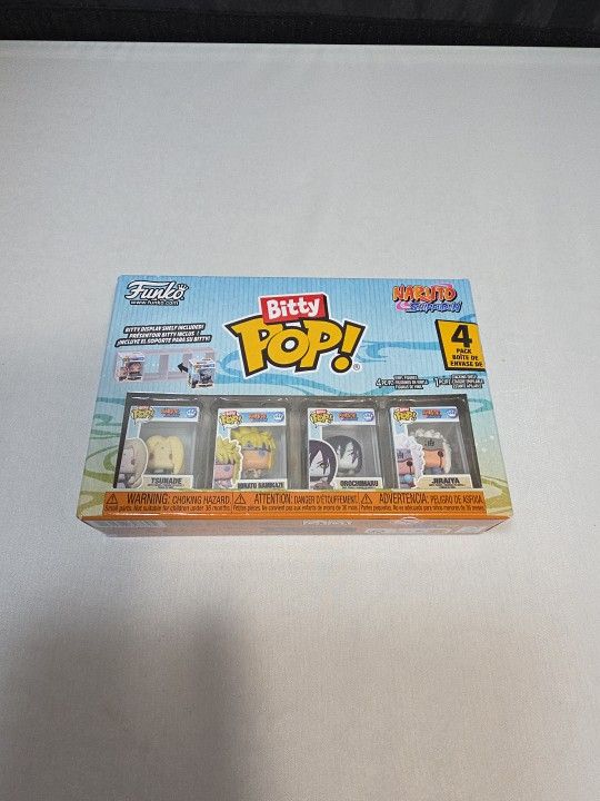 Funko Bitty Pop!: Naruto Tsunade Set - Bitty Pop! Naruto 4-Pack Series 2 (X)