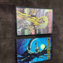 $25 Iron Maiden Photos (1 Frame Is Missing Glass Cover)
