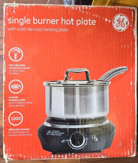 GE Single Burner Hot Plate
