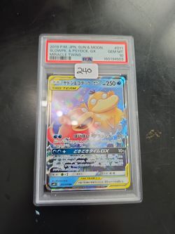 Slowpoke & Psyduck GX PSA 10