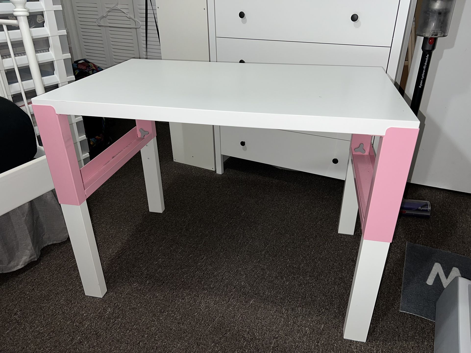 Ikea PÅHL Kids Desk (Pink)