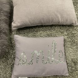 ZGallerie - 4 Purple Pillows - Brand New