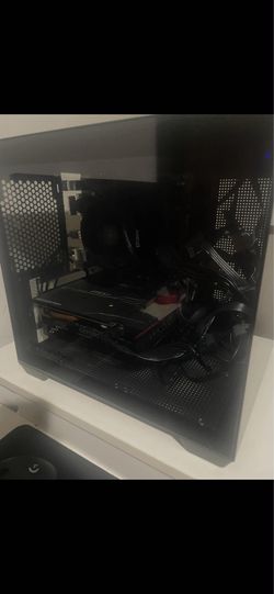 Pc and monitor with keyboard mouse and pad