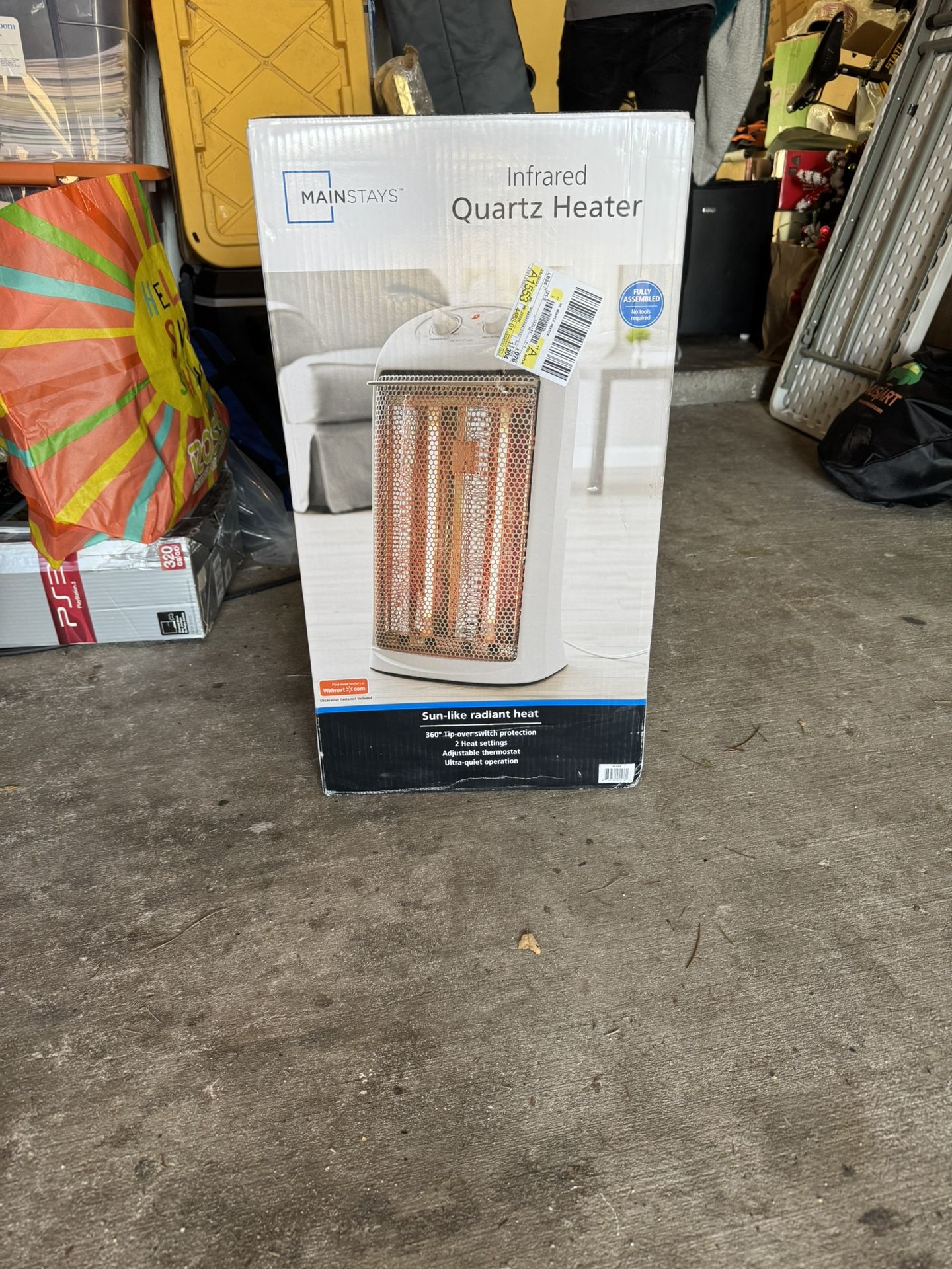 Mainstays Infrared Quartz Heater