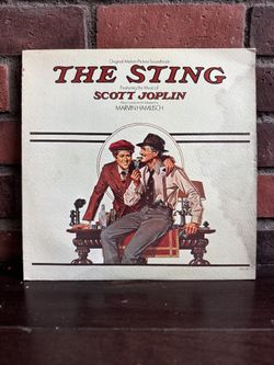 The Sting movie soundtrack vinyl record