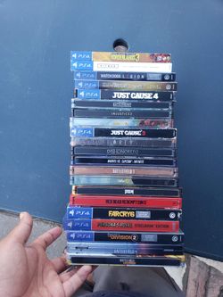 Limited edition Steelbook $60! Each. They not plastic they metal Playstation 4 PS4 Games Juegos $60+ cada uno o 2 por $100! All works 100%