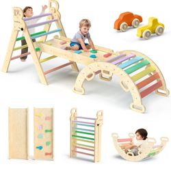 Wooden Toddler Climbing Toys Indoor