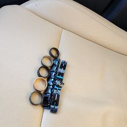 Inox Rings And Bracelets 