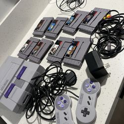 Super Nintendo 2 Controls 8 Games 