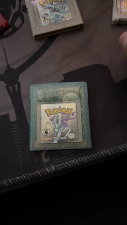 Pokémon Crystal Version Game Boy Color Cartridge
