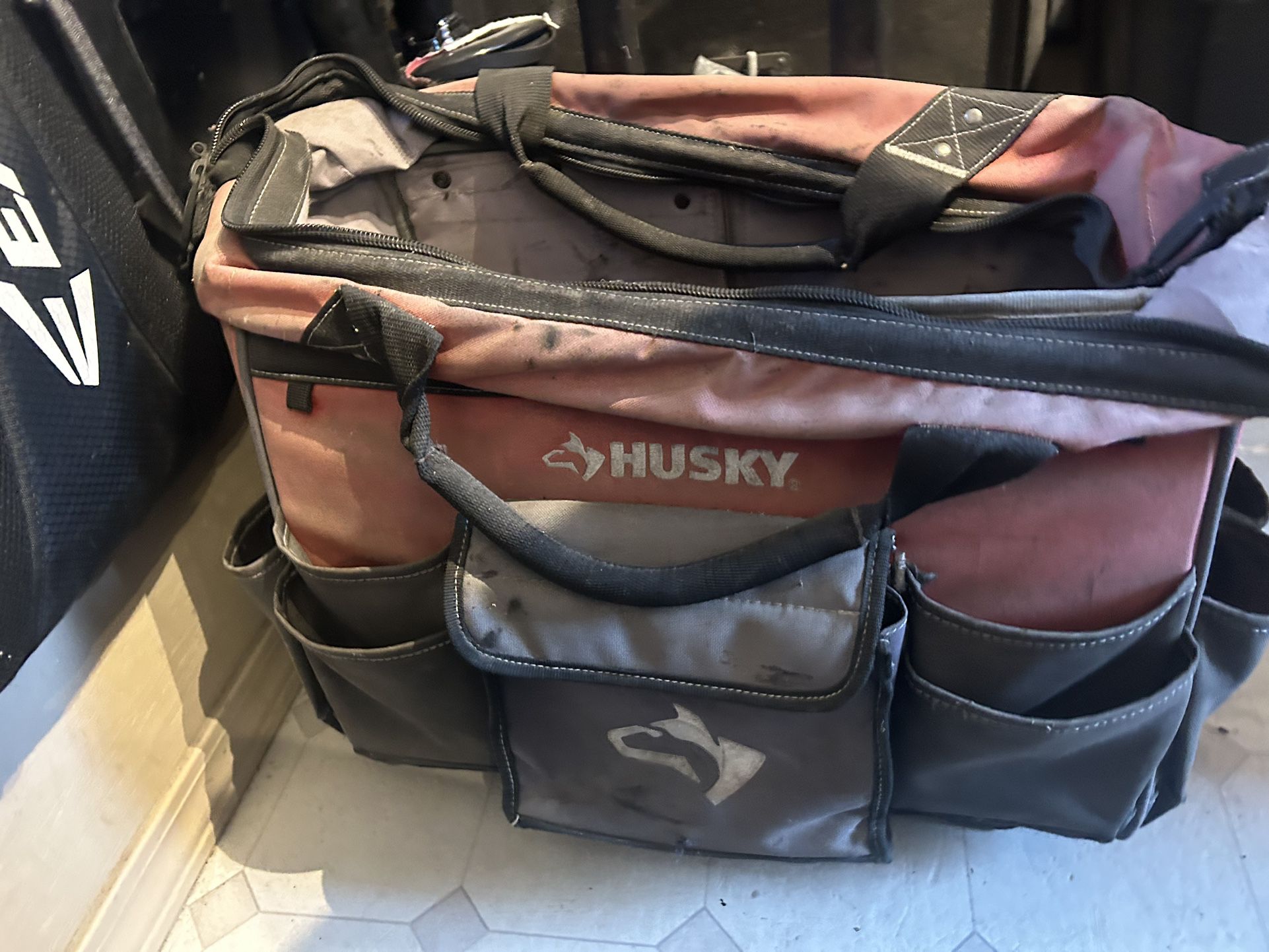 Husky Tool Storage Tote Bag Organizer 