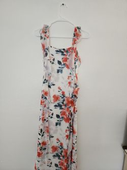 New floral dress (M)