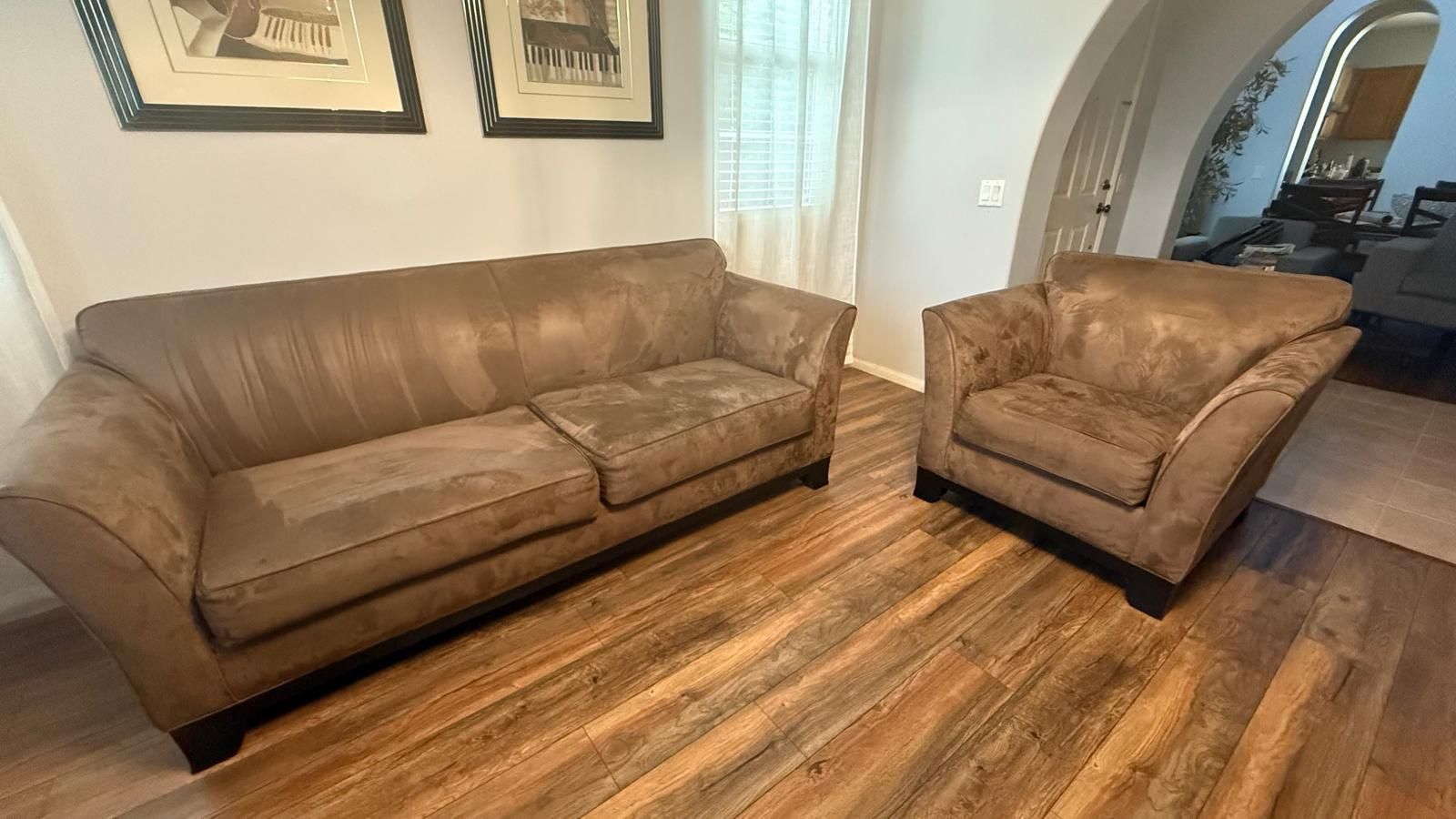 Sofa And Armchair