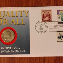 Equality For All 75th Anniversary Of The 19th Amendment Commemorative Coin