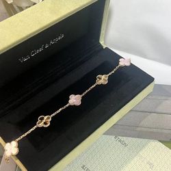 Van Cleef & Arpels Four-Leaf Clover Five-Flower Bracelet