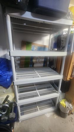 5 Shelf / Rack Gray 