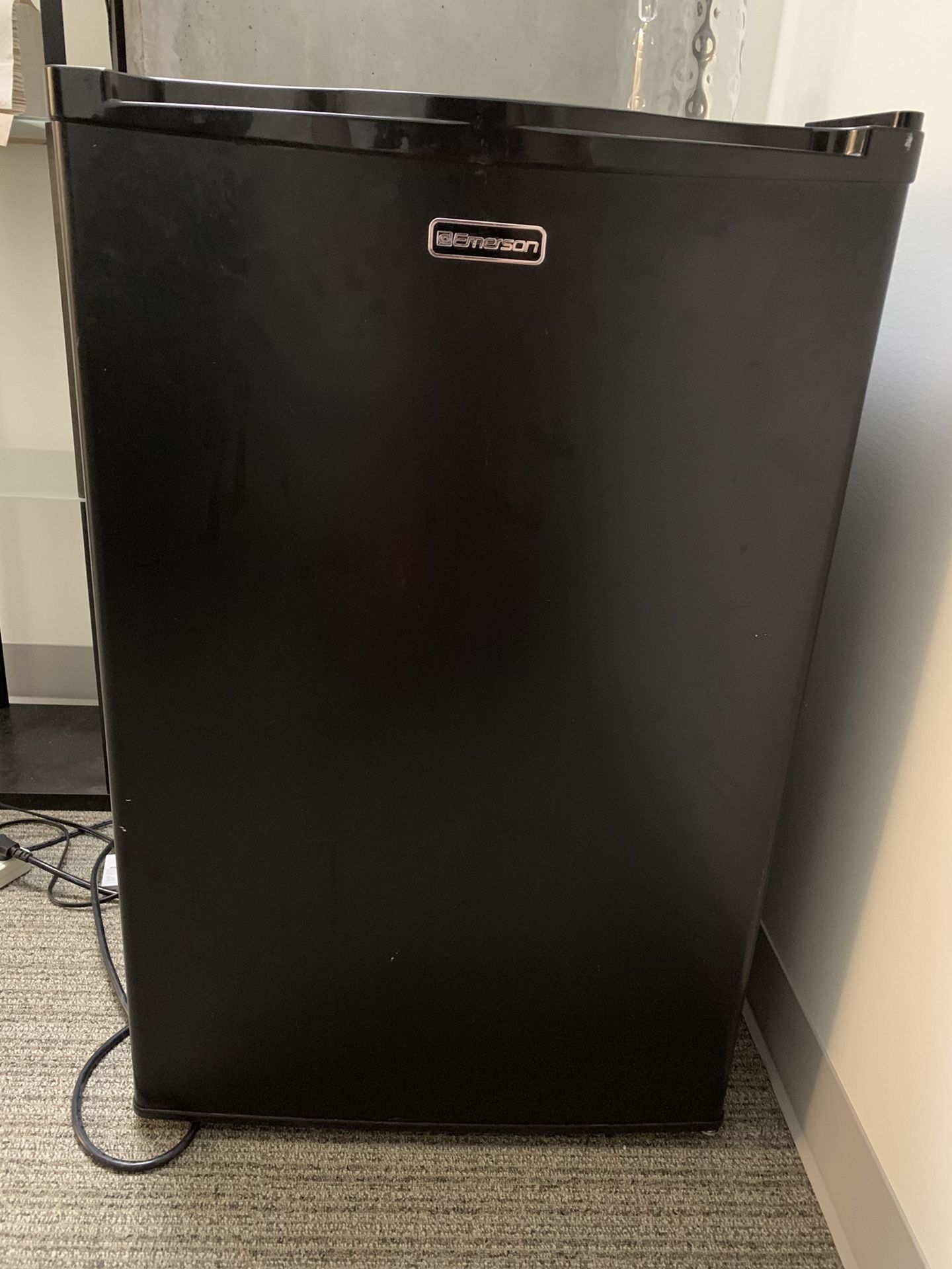 Emerson mini fridge