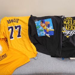 Los ANGELES Lakers T SHIRTS XL SGA Merch