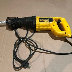 Used Dewalt Reciprocating Saw Zall DW304P
