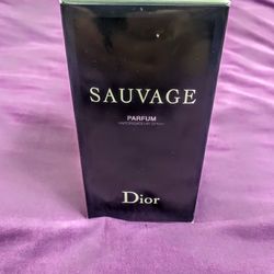 Sauvage/Christian Dior Men Parfum New Sealed 3.4 0z