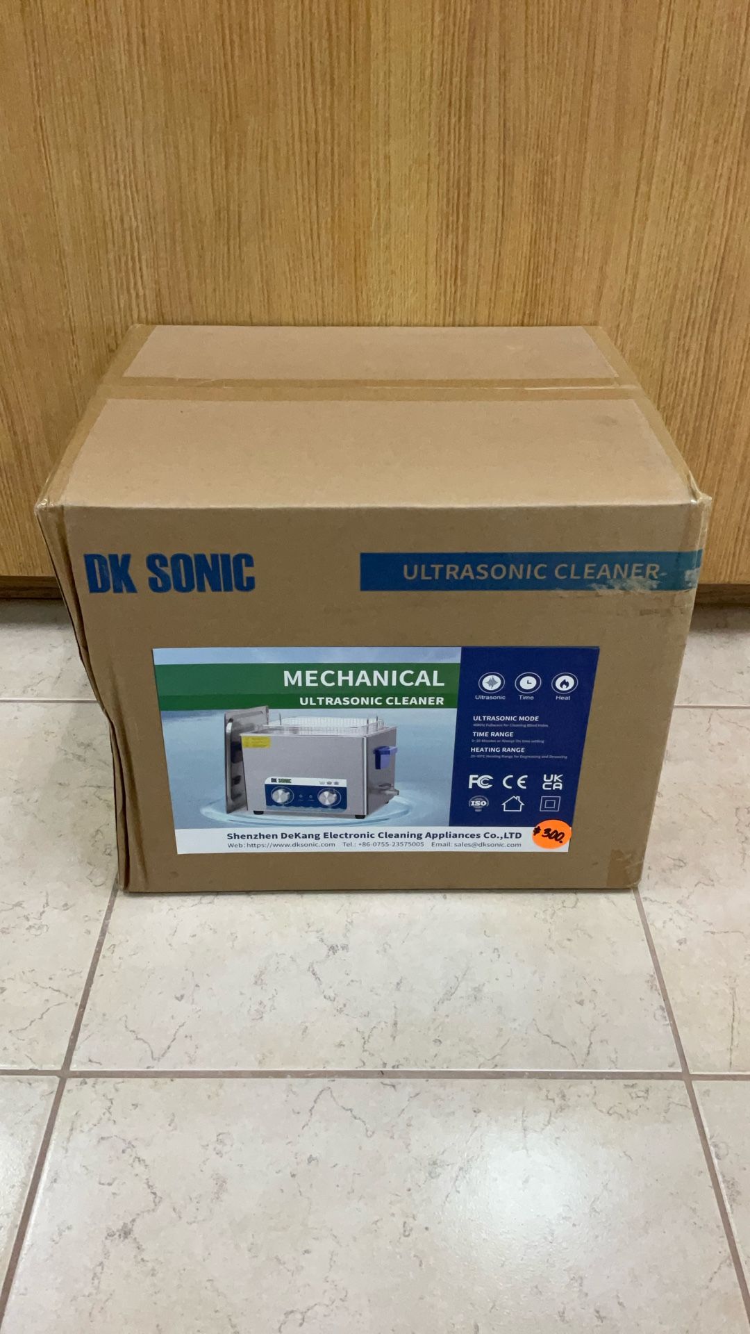 DK SONIC MECHANICAL ULTRASONIC CLEANER.