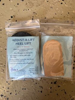 Adjustable Heel Lift