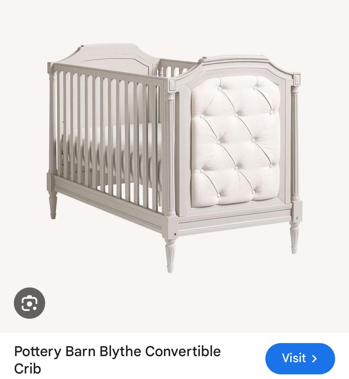 Pottery barn Crib