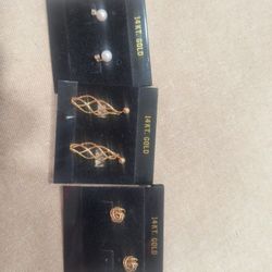 14k Gold Earrings