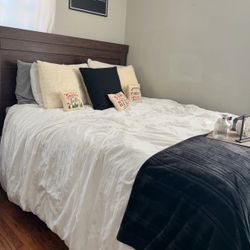 Queen Wood Bed Frame
