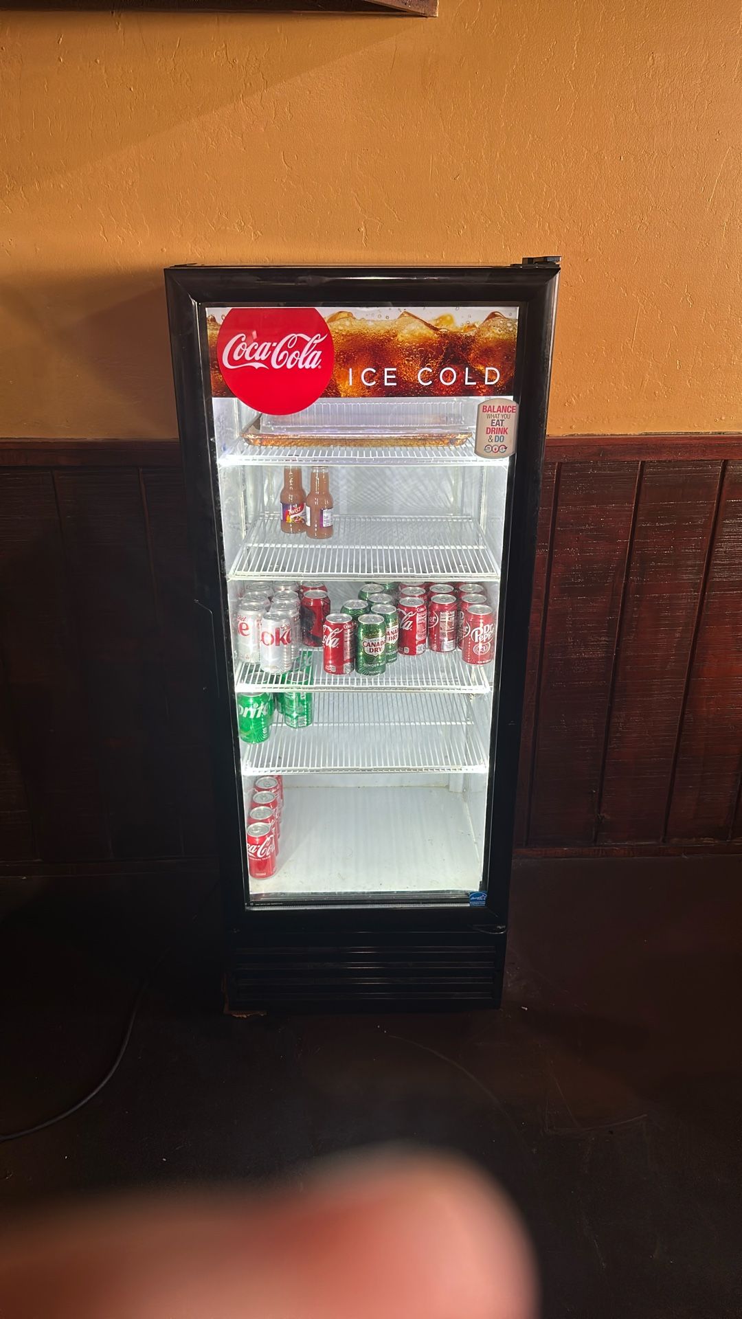Coca Cola Beverage Fridge