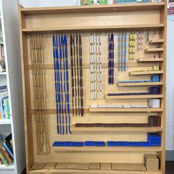 Montessori Complete Bead Material with Cabinet