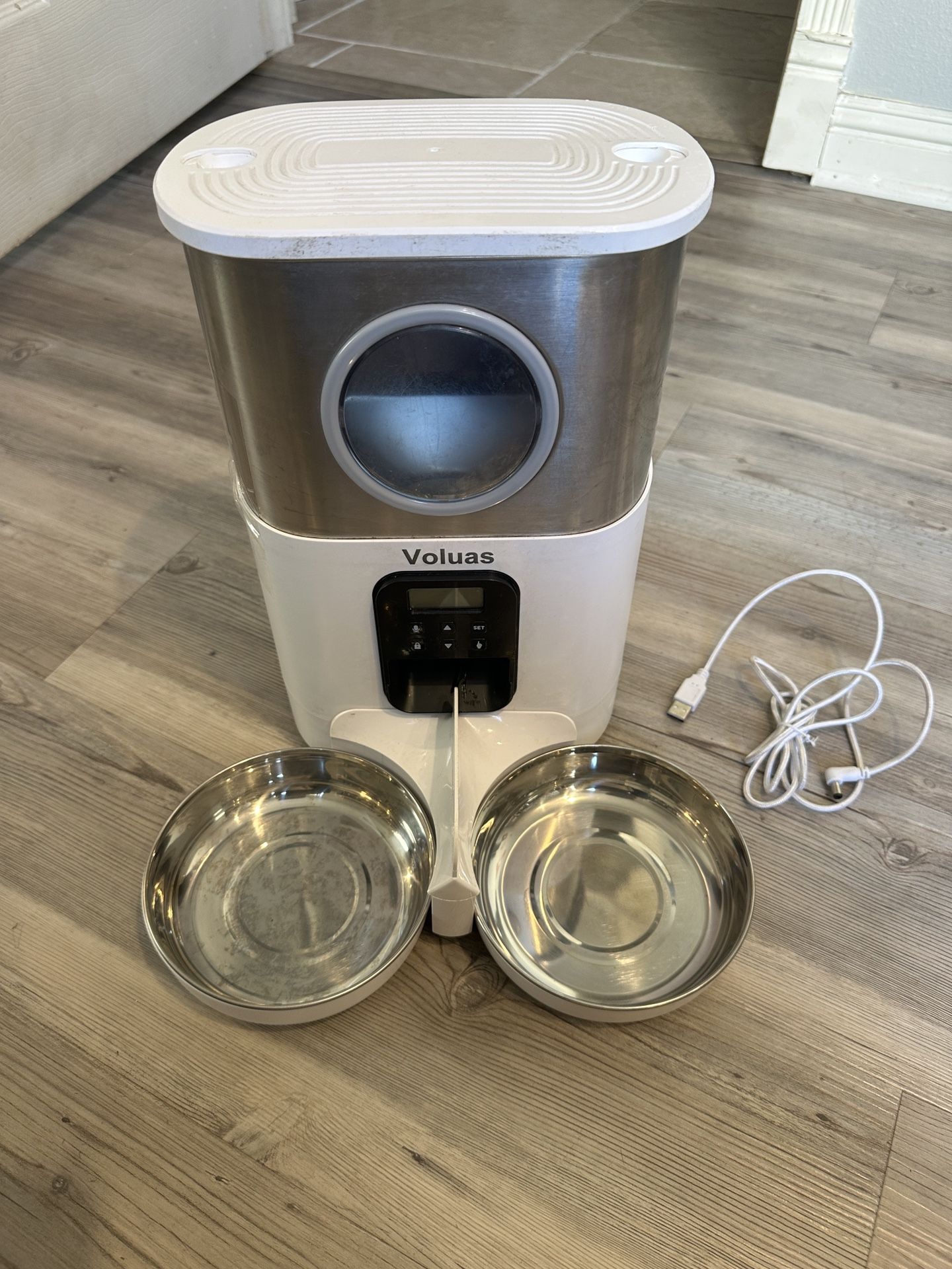 Automatic Dual Pet Feeder